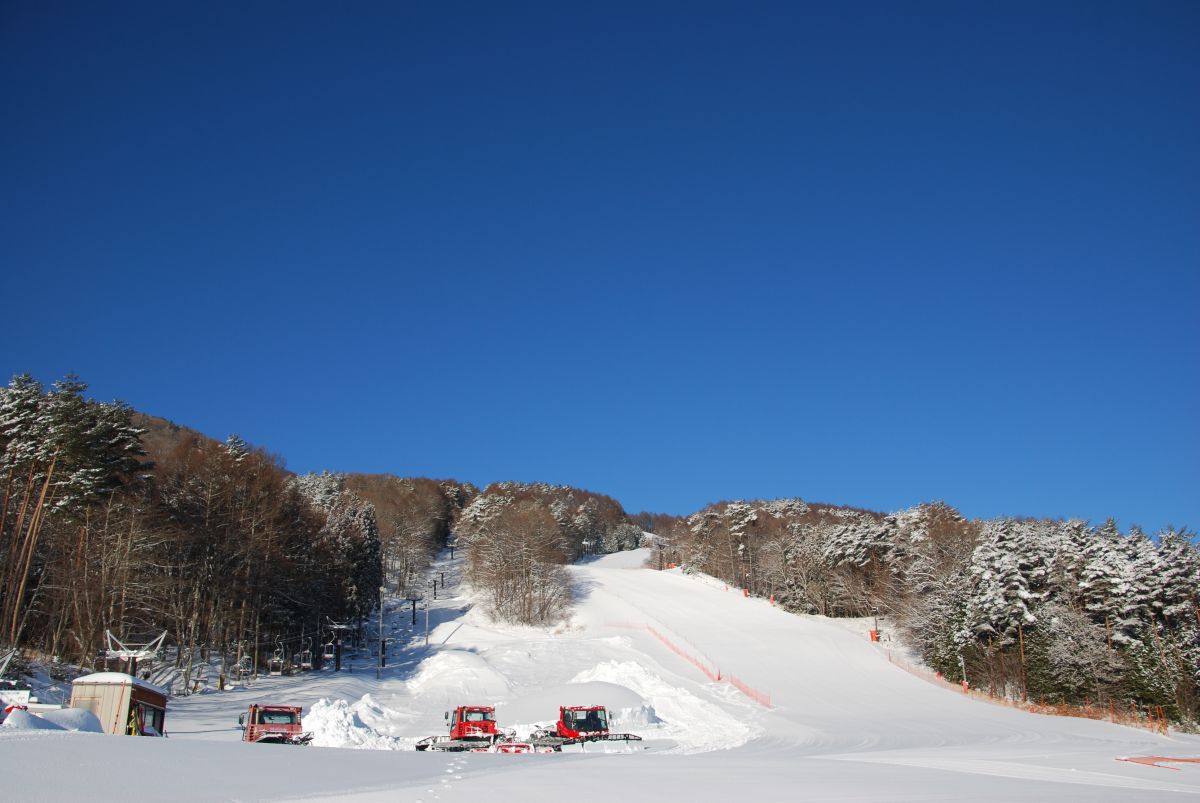 新雪ゲレンデ 富士見パノラマリゾート 総合スノー施設 スキー場 長野県富士見町